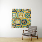 Tenture Doodle géométrique : Arrière - plan transparent (En situation)