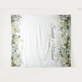 Tenture Dorsures Mariages vertes (Devant (Horizontal))