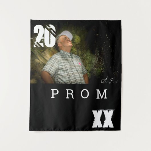 Tenture Dossier photo de l'obtention du diplôme (Devant)