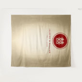 Tenture Double Bonheur Mariage chinois arrière-plan photo (Devant (Horizontal))