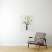 Tenture Double Daffodil,  Pierre-Joseph Redouté, 1827 (En situation)