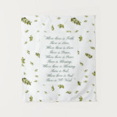 Tenture Douce Bénédiction de la Maison (Devant)