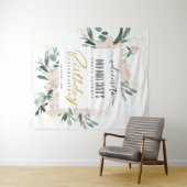 TENTURE DOUCE ROSE OR FLORAL BIENVENUE ANNIVERSAIRE TOUTE  (En situation (horizontale))