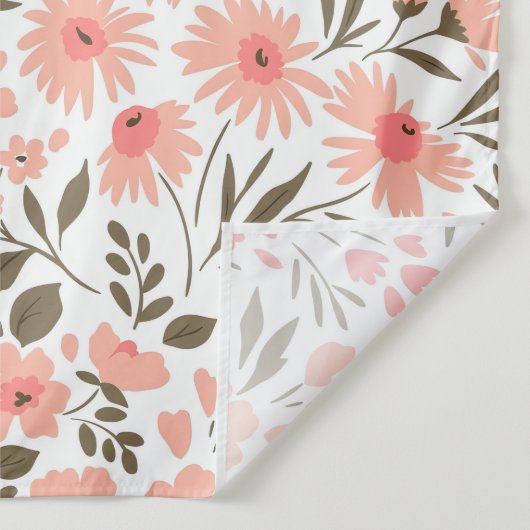 Tenture Douces rêves floraux (Détail)
