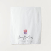 Tenture Doudures de bannière de coureur de table d'affaire (Devant)