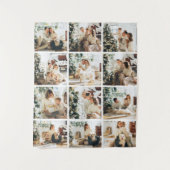 Tenture Douze Photo Collage Famille Photo (Devant)