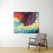 Tenture Dragon Animal Discovery Aventure Nature Planète (En situation (horizontale))