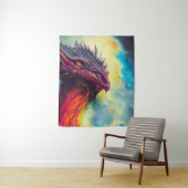 Tenture Dragon Animal Discovery Aventure Nature Planète (En situation)