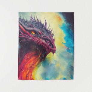 Tenture Dragon Animal Discovery Aventure Nature Planète