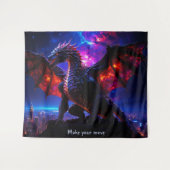 Tenture Dragon City 001 Tapestry (Devant (Horizontal))