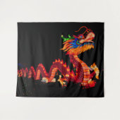 Tenture Dragon de défilé chinois (Devant (Horizontal))