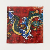 Tenture Dragon Japonais (Devant (Horizontal))