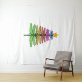 Tenture Dragonfly Christmas Tree Chemise Insect Lover Xmas (En situation (horizontale))