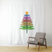 Tenture Dragonfly Christmas Tree Chemise Insect Lover Xmas (En situation)