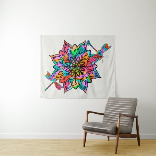 Tenture Dragonfly électrique (En situation (horizontale))