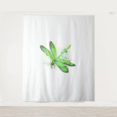 Tenture Dragonfly vert (Devant)