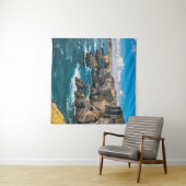 Tenture Dramatic landscape at Mizen Head on Atlantic coast (En situation (horizontale))