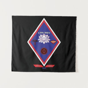 Tenture Drapeau 13th MEU Milsim