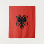 Tenture Drapeau albanais (Devant)