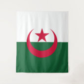Tenture Drapeau Algérie (Devant)