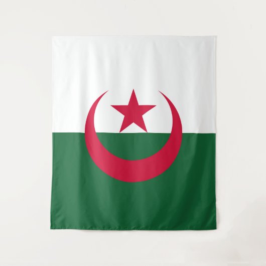 Tenture Drapeau Algérie (Devant)