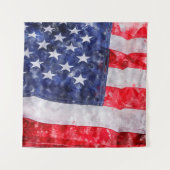 Tenture Drapeau américain (Devant)