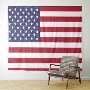 Tenture Drapeau américain