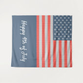 Tenture Drapeau américain (Devant (Horizontal))