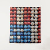 Tenture Drapeau américain de baseball (Devant)