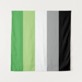 Tenture Drapeau aromantique 57 x 57 (Devant)