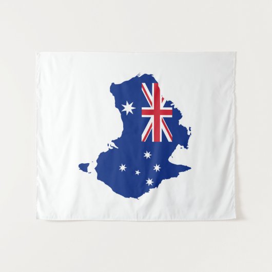 Tenture Drapeau australien (Devant (Horizontal))