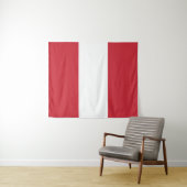 Tenture Drapeau autrichien (En situation (horizontale))