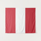 Tenture Drapeau autrichien (Devant (Horizontal))