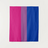 Tenture Drapeau bisexuel 50 x 60 (Devant)