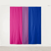 Tenture Drapeau bisexuel extra grand LGBT (Devant)