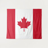 Tenture Drapeau Canada (Devant (Horizontal))