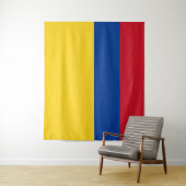 Tenture Drapeau Colombie - Bandera De Colombia (En situation)