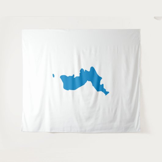 Tenture Drapeau coréen d'unification (Devant (Horizontal))