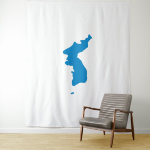 Tenture Drapeau coréen d'unification