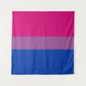 Tenture Drapeau de fierté bisexuel (Devant)