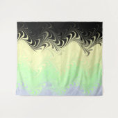 Tenture Drapeau de fierté Cassgenre Abstrait Marbré Ondulé (Devant (Horizontal))