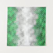 Tenture Drapeau de fierté grisromantique abstrait ondulé t (Devant (Horizontal))