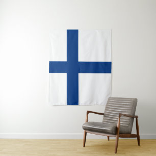 Tenture Drapeau de Finlande