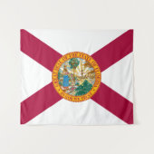 Tenture Drapeau de Floride (Devant (Horizontal))