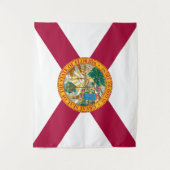 Tenture Drapeau de Floride (Devant)
