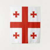 Tenture Drapeau de Géorgie (Devant)