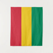 Tenture Drapeau de Guinée (Devant)