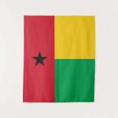 Tenture Drapeau de Guinée-Bissau (Devant)