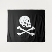 Tenture Drapeau de Henry Every Drapeau de Pirate (Devant (Horizontal))