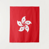 Tenture Drapeau de Hong Kong (Devant)